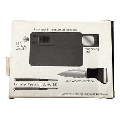 6468 - Multi-Purpose Wallet Tool Card |81|