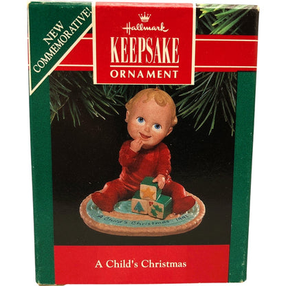 6842 - HALLMARK  Set of 4 Grandson's Christmas Ornaments |Pod 1-74|