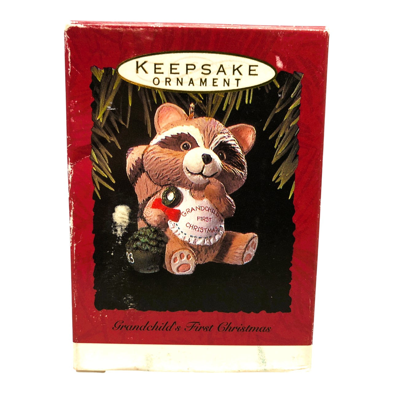 6842 - HALLMARK  Set of 4 Grandson's Christmas Ornaments |Pod 1-74|
