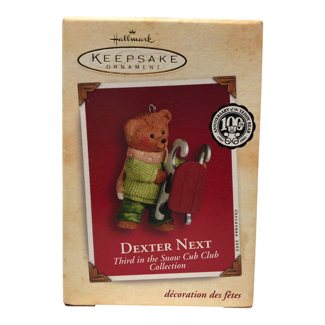 6945 - HALLMARK  3 Piece Ready For The Snow Ornaments Set |Pod 1-70|