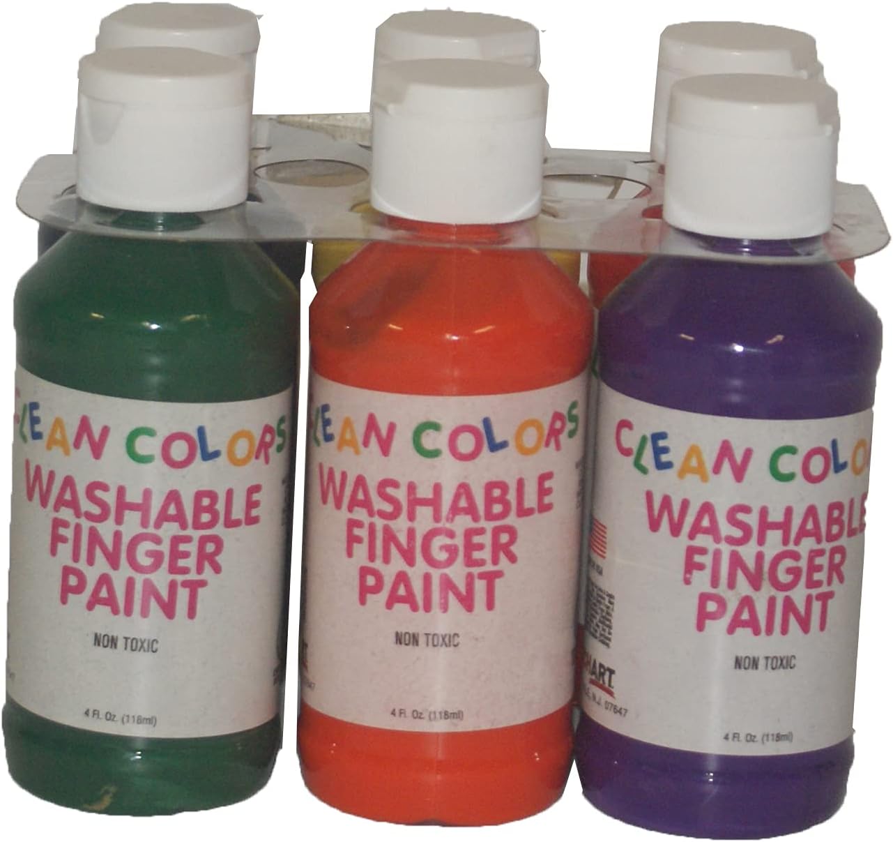 7119 - 6 Pack of Finger Paints - |3-23|