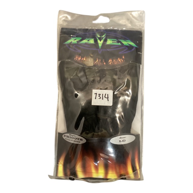 7314 - Raven Gloves Lg - PB100TS |1-32| (Processed)