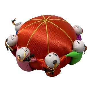 7562 - 3.5" Pin Cushion Oriental Kids Asst COLORS |Pod 3-41|