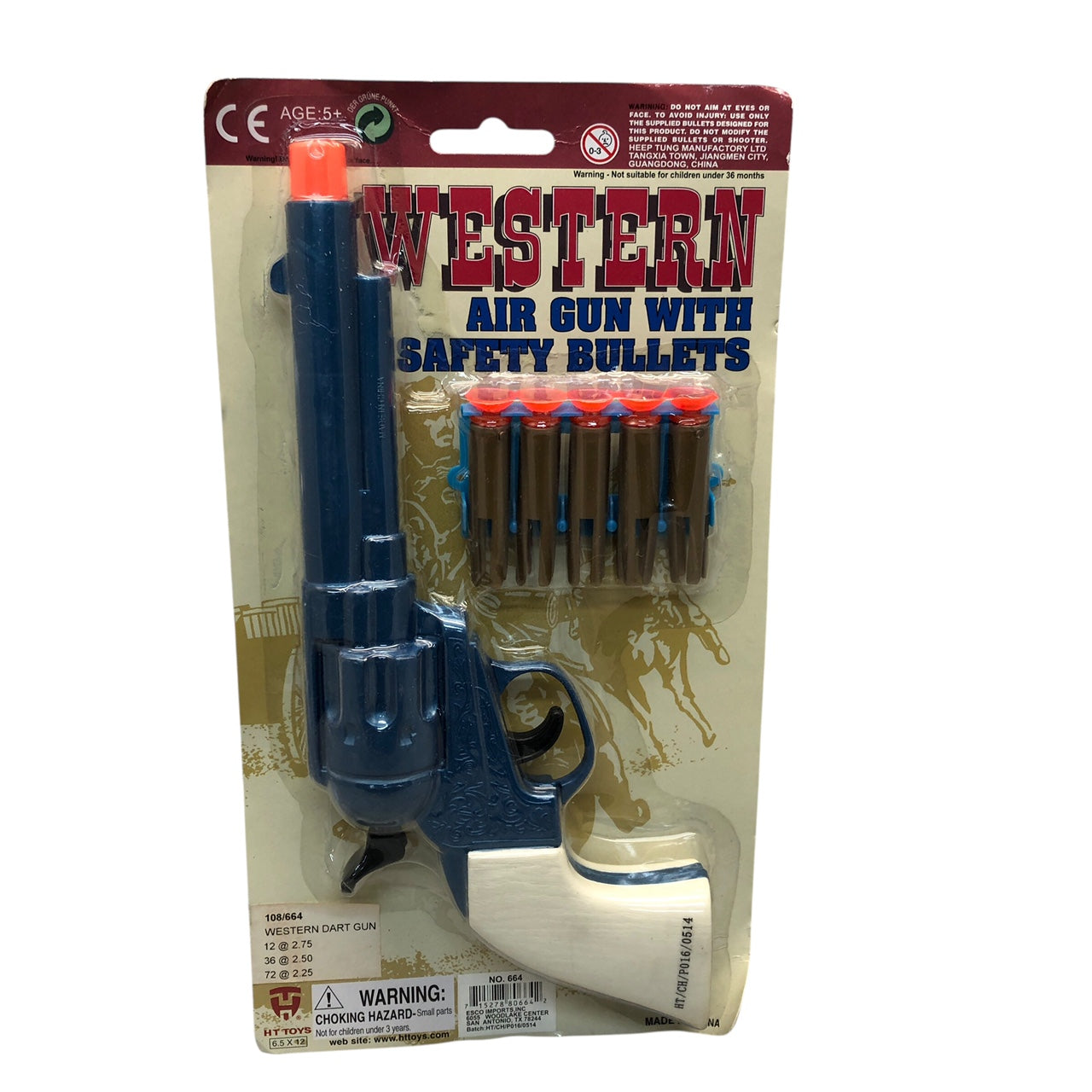 7576 - Western Dart Gun Blue Cream |S-18|