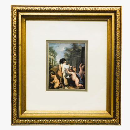 8153 - Two 12x13 Inch 4 Angels Paintings |16-21|