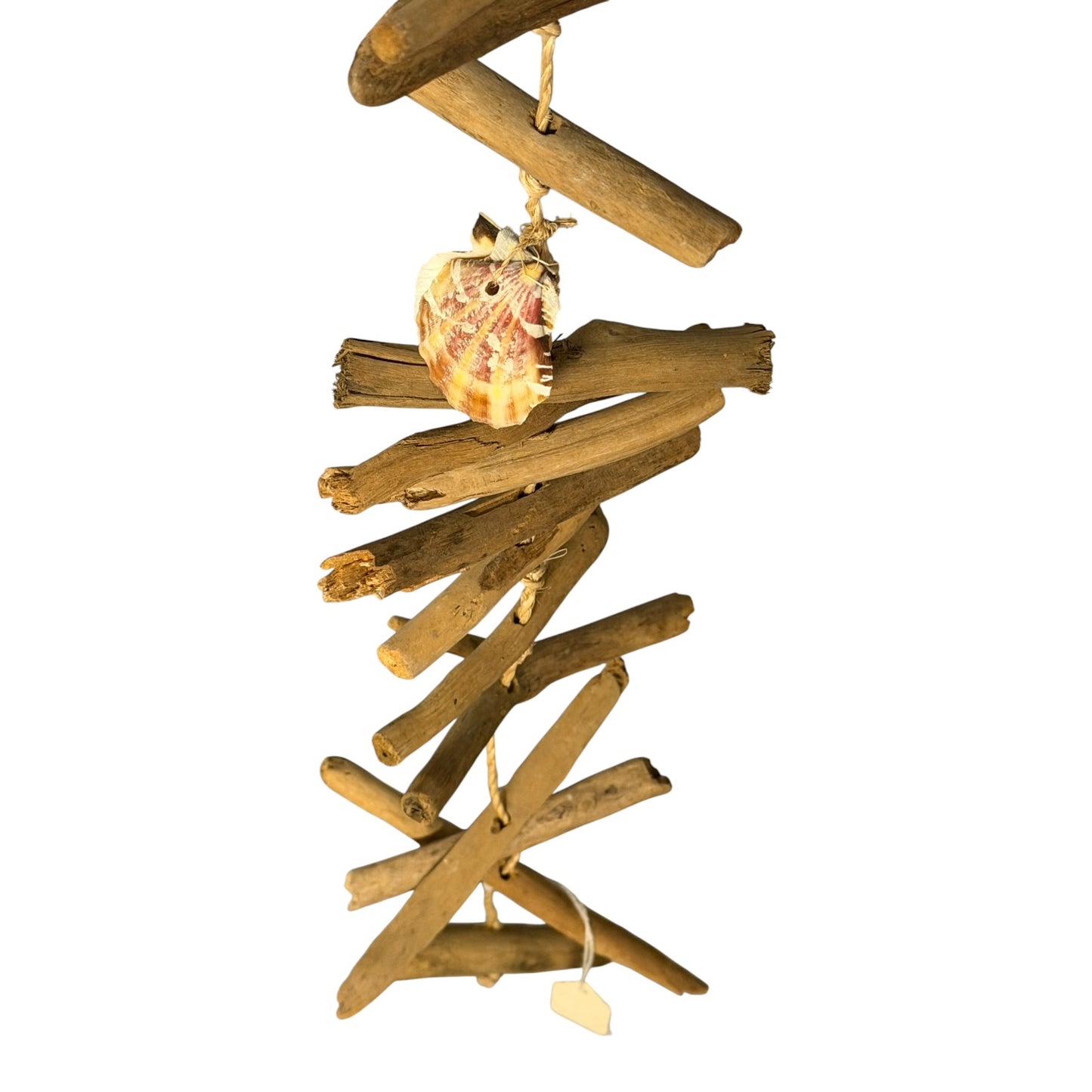 8756 - 36" Driftwood Shell Windchime |G-7|