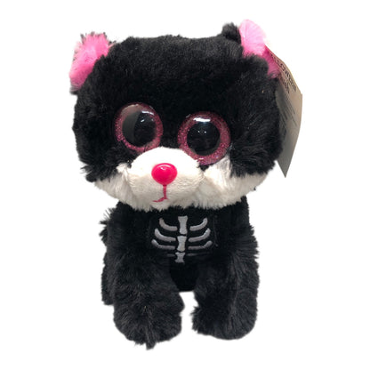 9189 - 8" Plush Cat Skeleton Stuffed Animal |Pod 2-6|