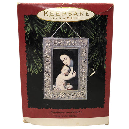 9969 - 4-Piece Madonna and Child Hallmark Keepsake Ornaments Set |Pod 1-74|