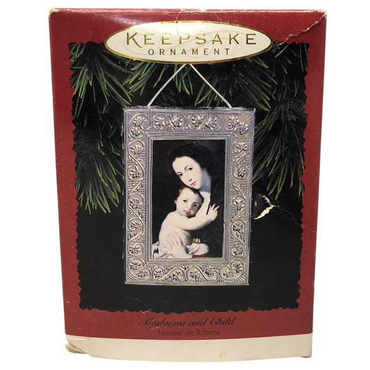 9969 - 4-Piece Madonna and Child Hallmark Keepsake Ornaments Set |Pod 1-74|