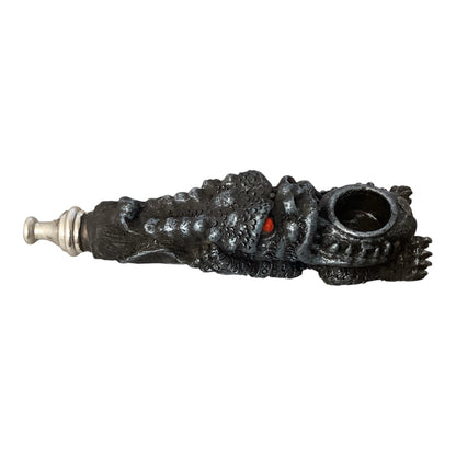 10006 - 4-1/2" Red Eyed Goblin Pipe |Store|