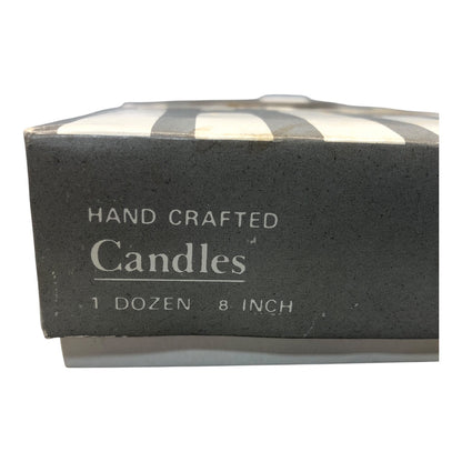 10466 - 10 Pack 8" Red Tapered Candles |SCENT-27|