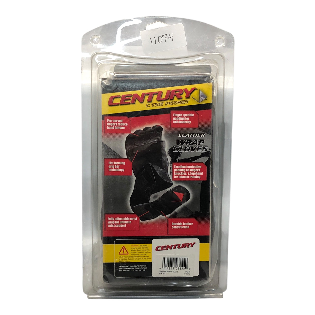 11074 - Century Wrap 'S' Leather Glove |GR-68|