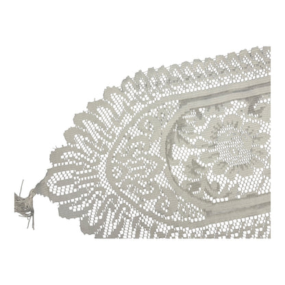 11317 - 48-Inch White Lace Table Runner |18-20|