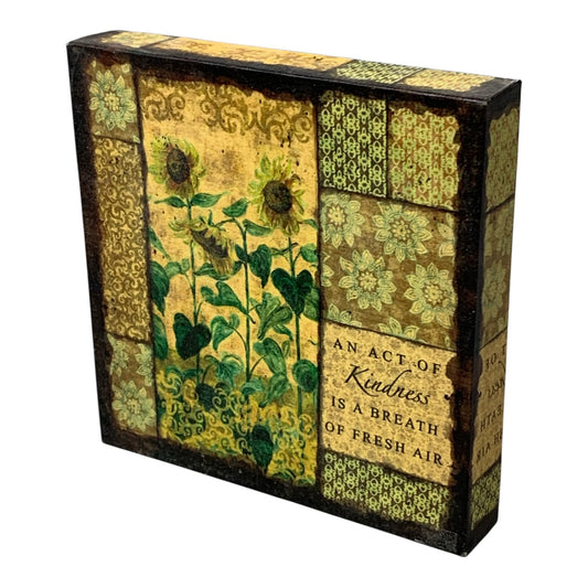 11538 - Sunflower Canvas An Act of Kindness |5-13|