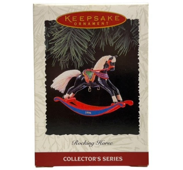 11795 - Elegant Set of 3 Rocking Horse Ornaments |Pod 1-70|