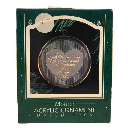 12773 - 4-Piece To My Mother Hallmark Keepsake Ornaments Set |Pod 1-70|