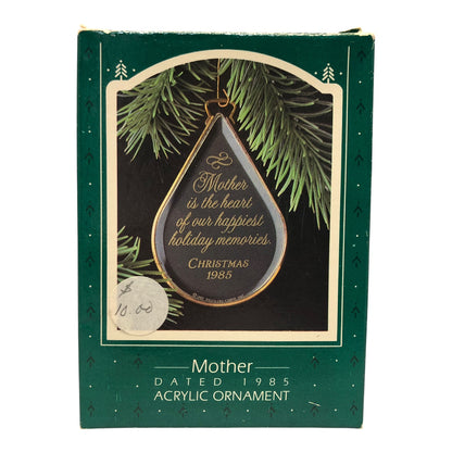 12773 - 4-Piece To My Mother Hallmark Keepsake Ornaments Set |Pod 1-70|