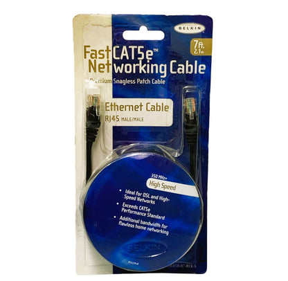 13390 - FastCat5e Ethernet Network Cable 7 ft |11-11|