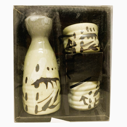 13397 - Sake Set Bamboo 3 Pc 5" |10-15|