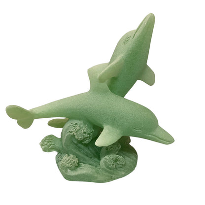 14307 - 3-Inch Green Glow Dolphins |Z-76|