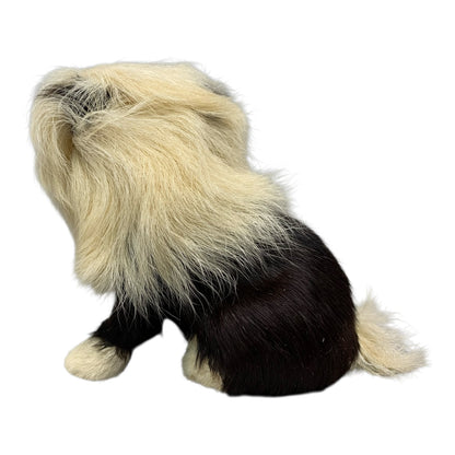 14468 - 3.5" Black & White Fur Cat |Z-30|