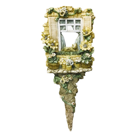 14934 - Outside Window w/ Design Garden Stake 10-Inch |12-25|