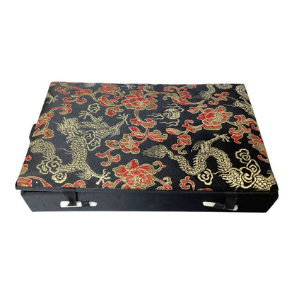 15545 - Black Silk Abacus W/Cins Red |19-27|