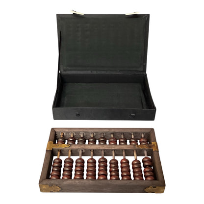 15545 - Black Silk Abacus W/Cins Red |19-27|