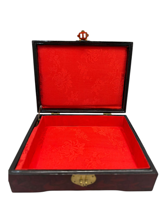 15858 - 7x9 Jewelry Box Mother of Pearl Ducks |20-18|