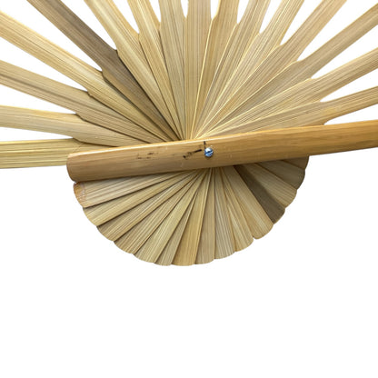 16605 - Hand Painted 29" Red Fan Cranes |Box#9|