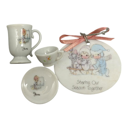 19923 - Precious Moments Set - Charm, Cup, Mug, Saucer |13-14|