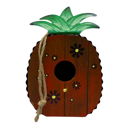 21088 - Pineapple Birdhouse With Flower |22-4|
