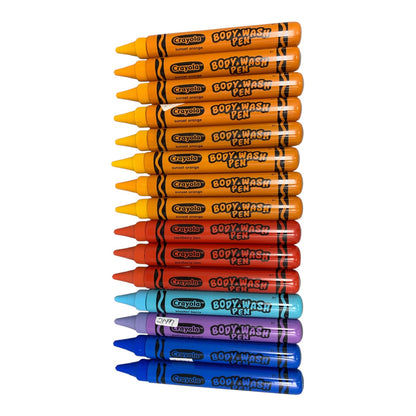21497 - 15 Pack Crayola Body Wash Pen Asst 7" |12-25|