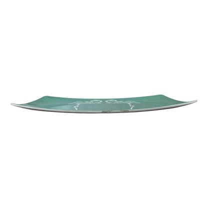 21703 - 14" Melmac Blue Flamingo Plates |9-13|