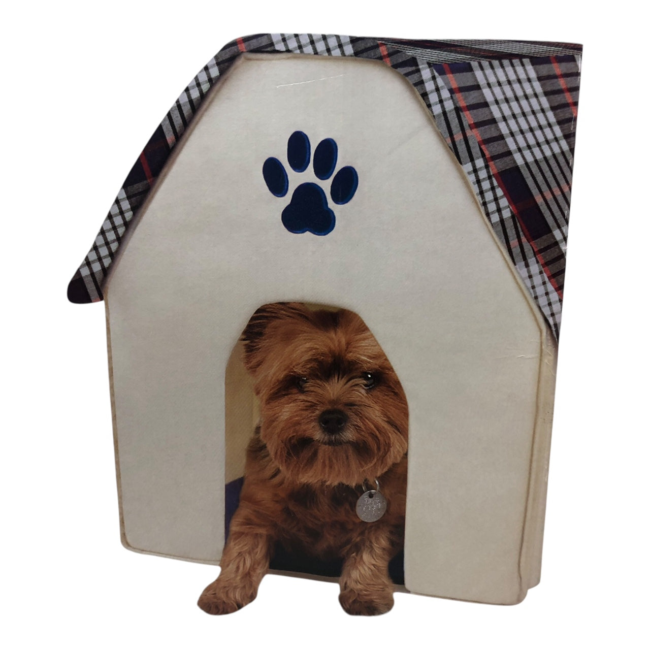 21875 - Petshoppe Small Dog House w/ Toy |Pod 2-33|