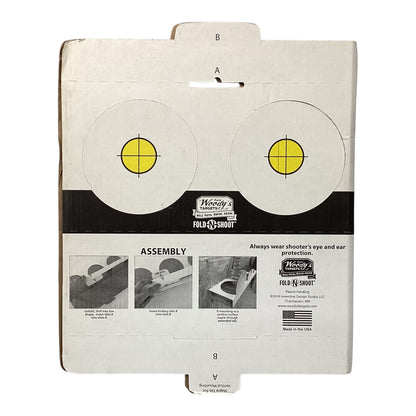 22019 - 17"x31" Woody's Targets Plate Rack Fold |16-17|
