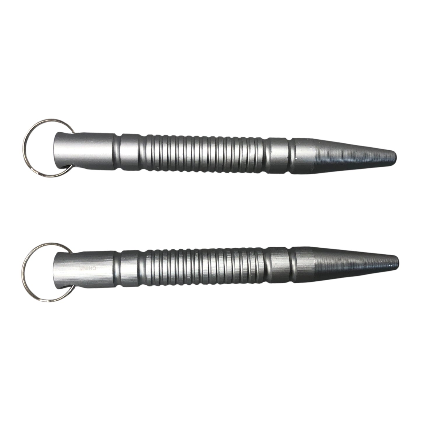 22994 - Set of two 5.5 inch Silver Kubaton |86|