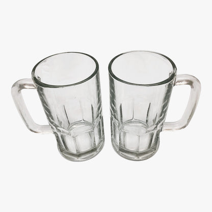 24329 - Anchor Hocking 8" Steins Clear Set of 2 |8-14|