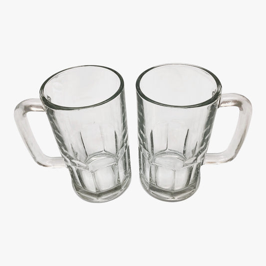24329 - Anchor Hocking 8" Steins Clear Set of 2 |8-14|
