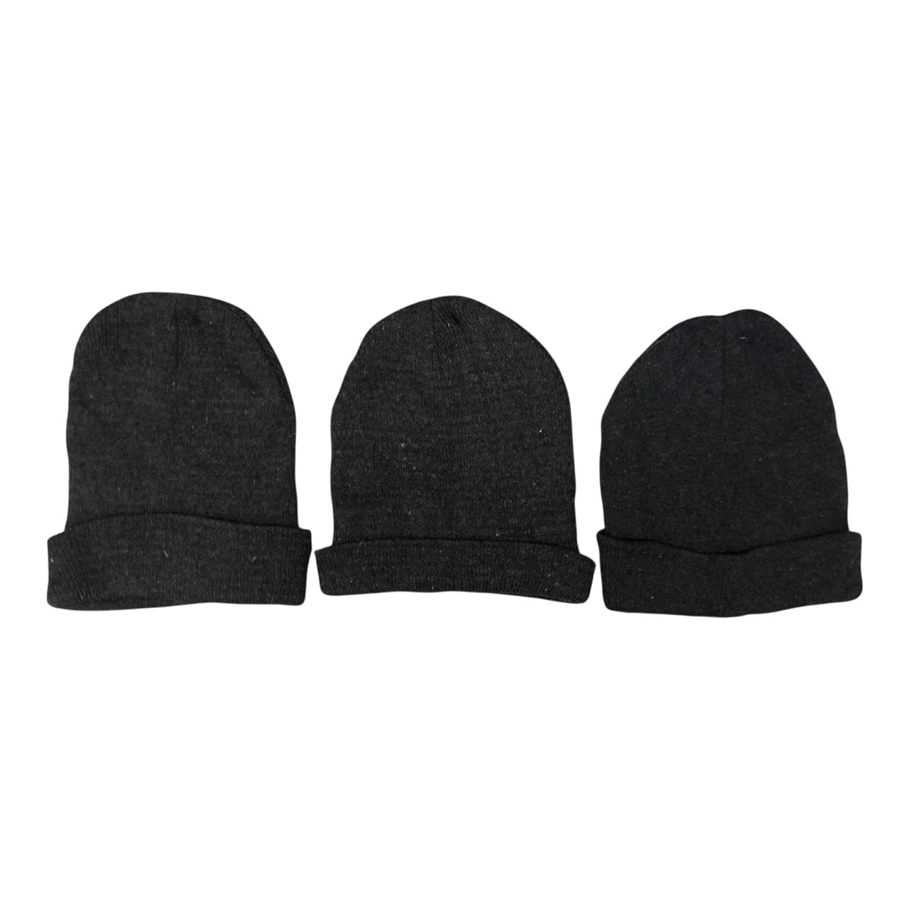 24742 - Bundle of 3 Men's Grey Beanie Hat |TBD|