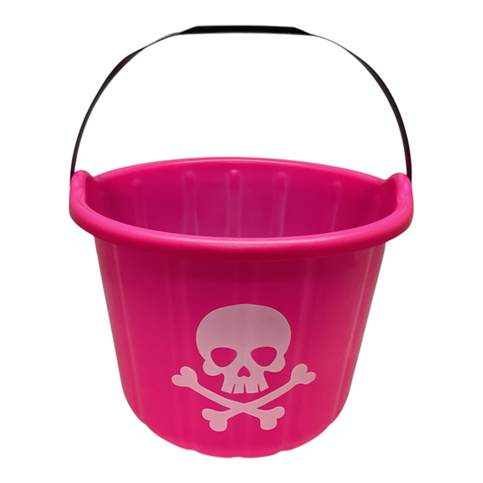 25241 - Pink Skull Bucket 9" |6-12|