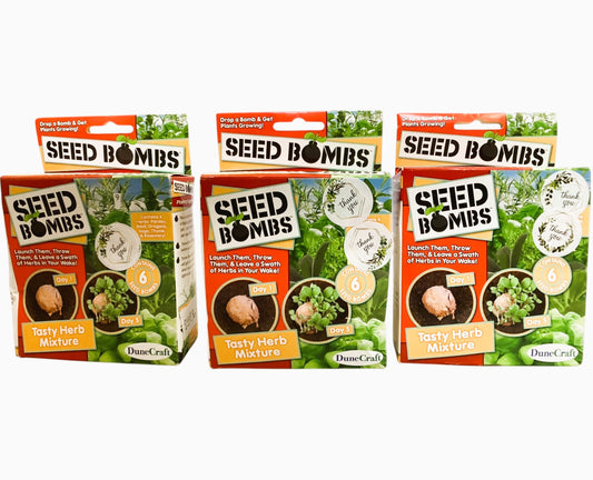 25936 - 3 Pack Seed Bombs Tasty Herb Mix |9-20|