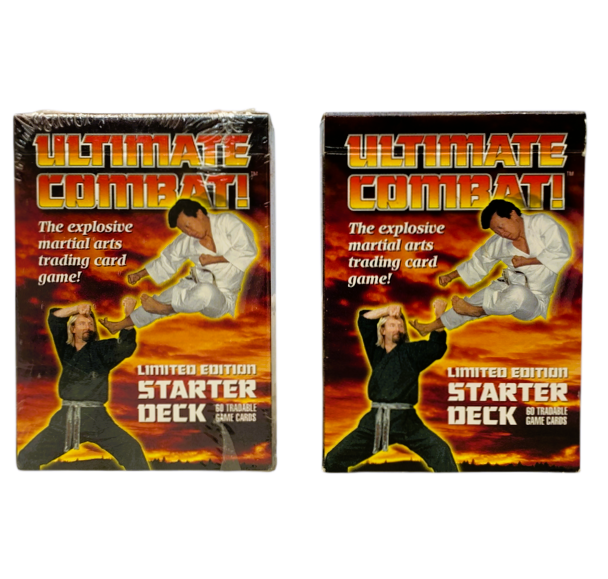 26837 -  Set of Two Ultimate Combat Starter Deck 3.5"x 2.5" |19-26|