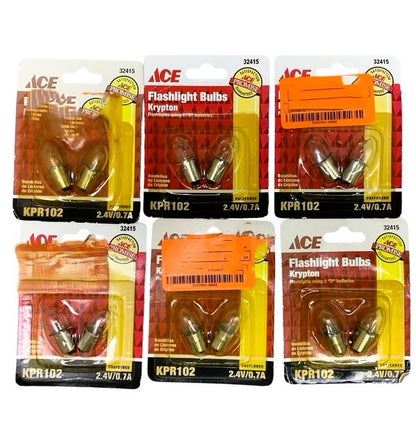 26898 - Ace Flashlight Bulbs Set of 6 |6-14|