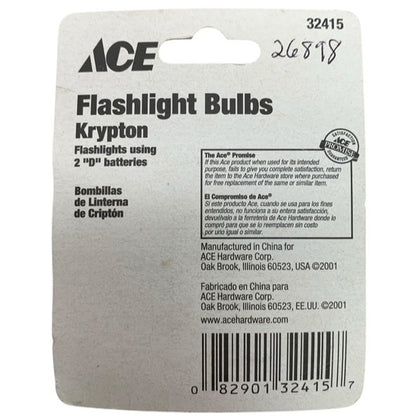 26898 - Ace Flashlight Bulbs Set of 6 |6-14|