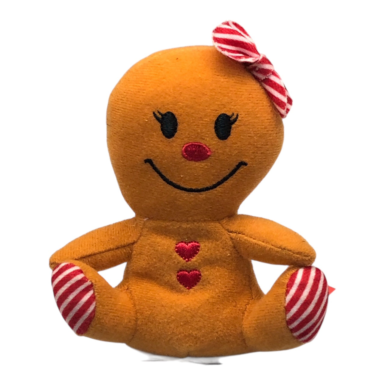27837 - Small 4" Plush Gingerbread Girl |Pod 2-6|