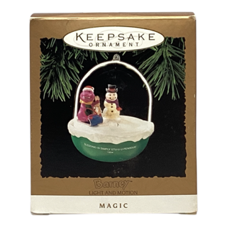 27972 - Barney Light & Motion Magic Ornament |Pod 1-70|