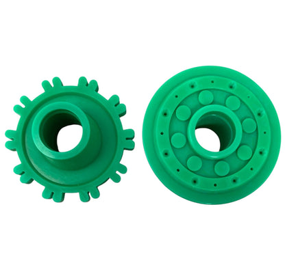 28159 - SET OF 5 PACKS 3" 40 CALIBUR BLOWGUN Green 2 pc Quivers |77|