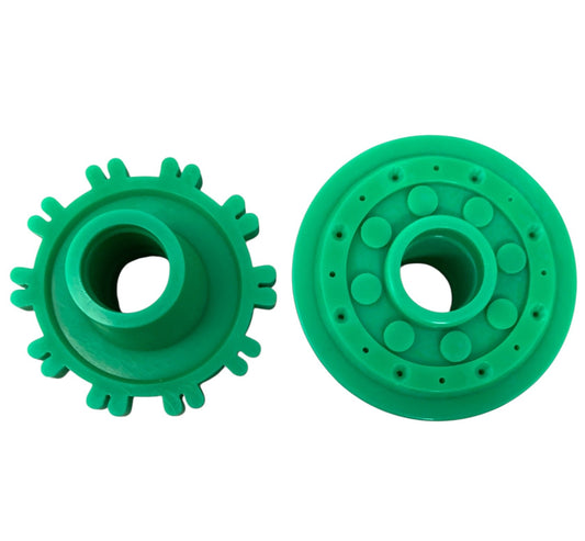 28159 - Set of Five Packs 3" 40 Caliber Blowgun Green 2 pc Quivers |77|