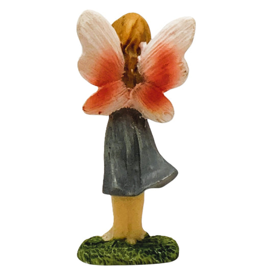 28391 - 3.5" Color Fairy - Pink Flowers Great In Fairy Gardens |X-26|